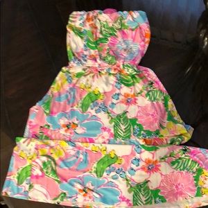 Lilly Pulitzer for Target Strapless Long Dress